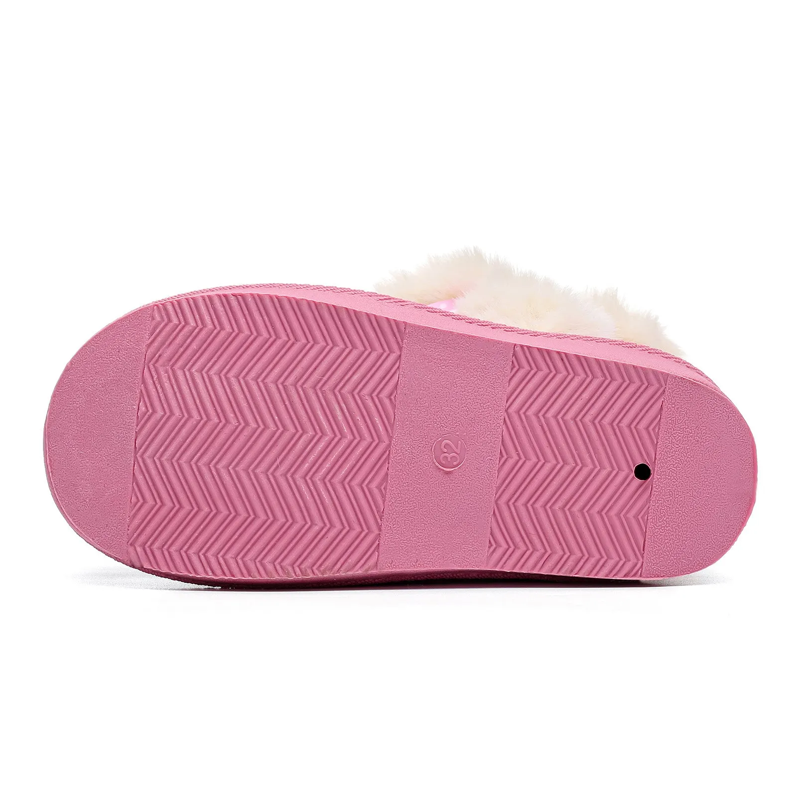 产品 Toddler Girls Boys Winter Shoes Fur Lining Snow Boots Warm Flat Shoes Outdoor Boots for Kids(Toddler/Little Kid)
