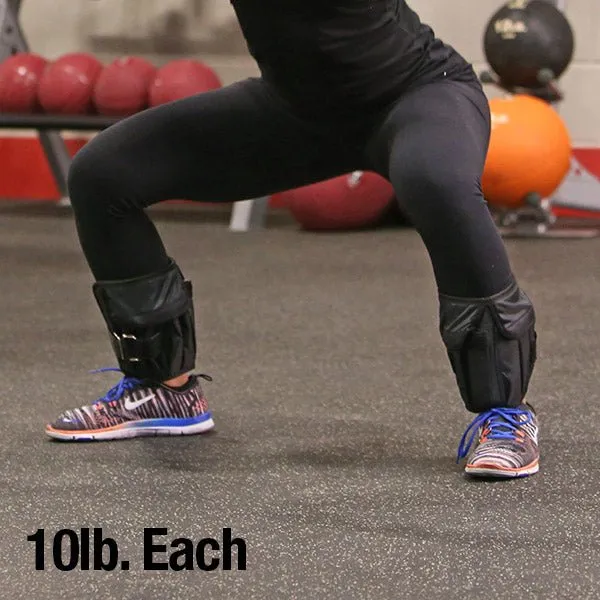 10 lb. Body-Solid Tools Ankle Weights (pair)