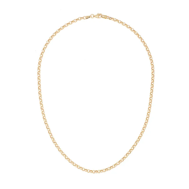 16" Rolo Chain - 14K Yellow Gold