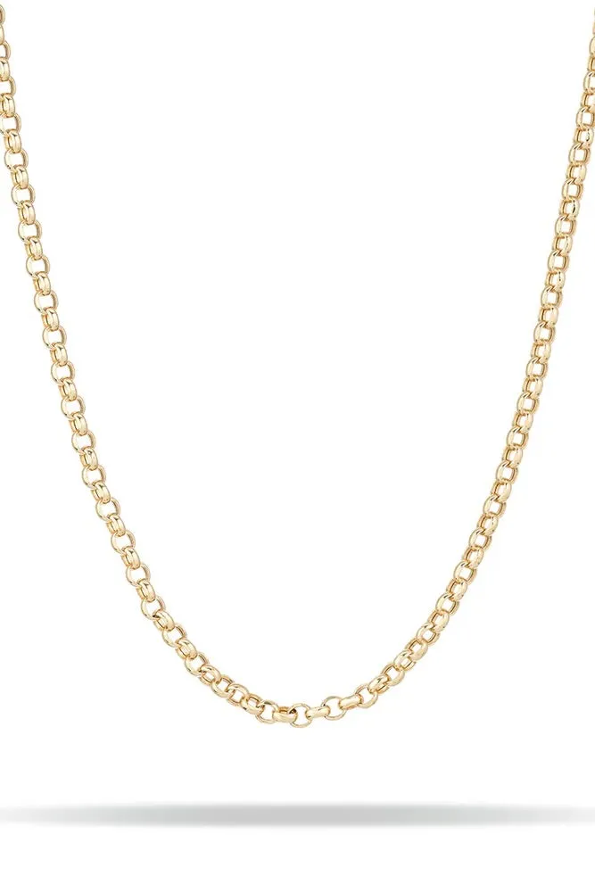 16" Rolo Chain - 14K Yellow Gold