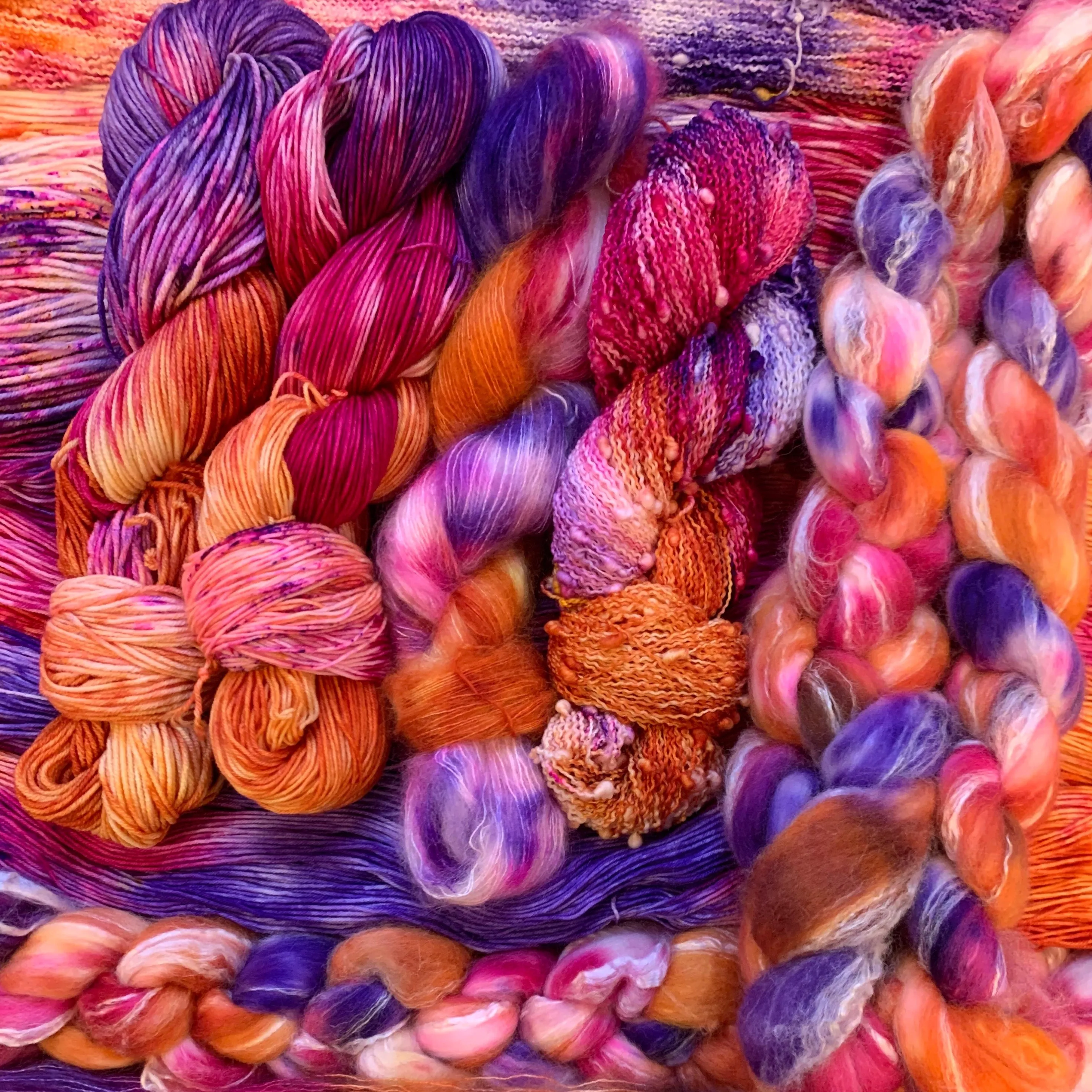 2023 NJ WOOL WALK COLORWAY - "SUNSET GAZING"™ MULTIPLE BASES