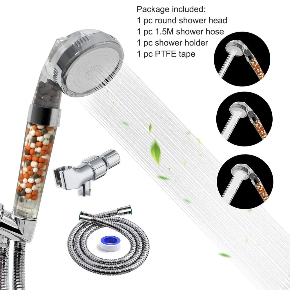 3-Mode Bathroom Shower Head