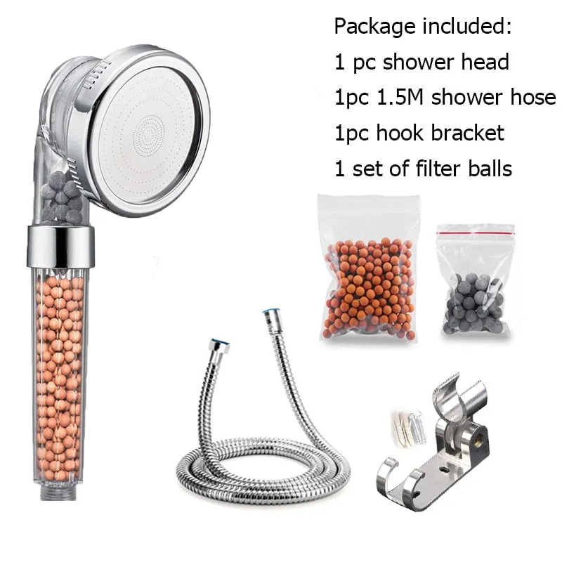 3-Mode Bathroom Shower Head
