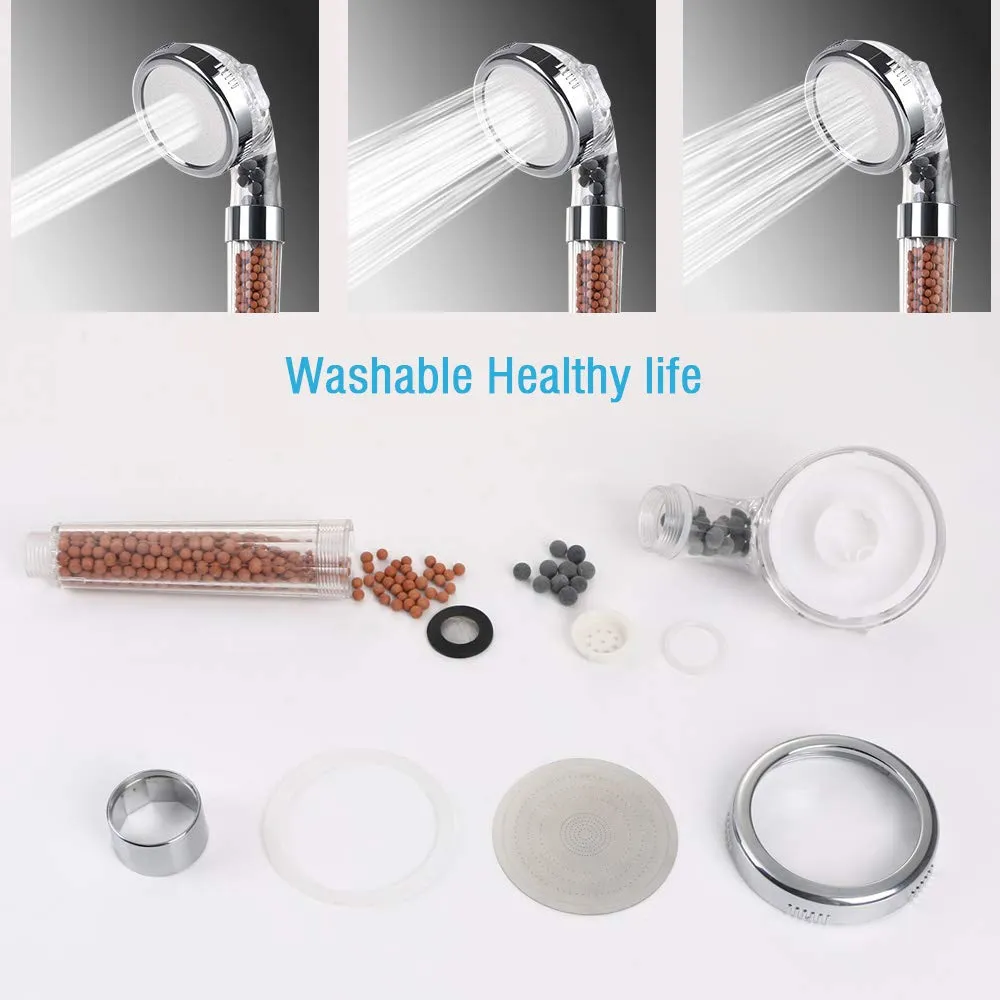 3-Mode Bathroom Shower Head