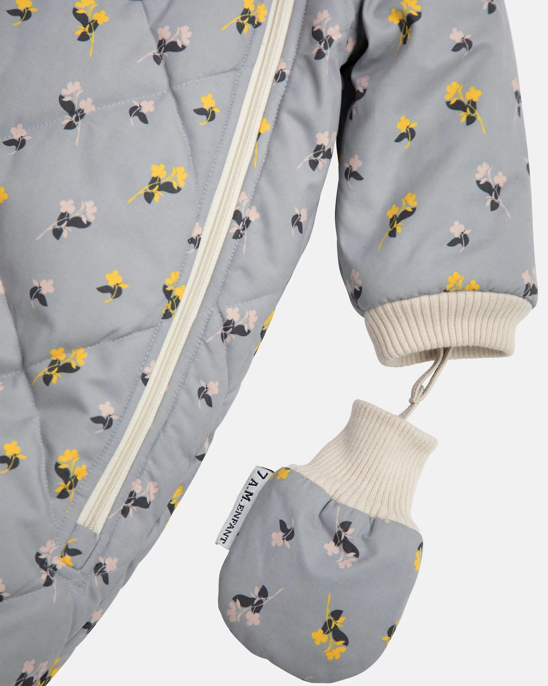 7AM Enfant Snow Jumpsuit - Benji Prints Plush
