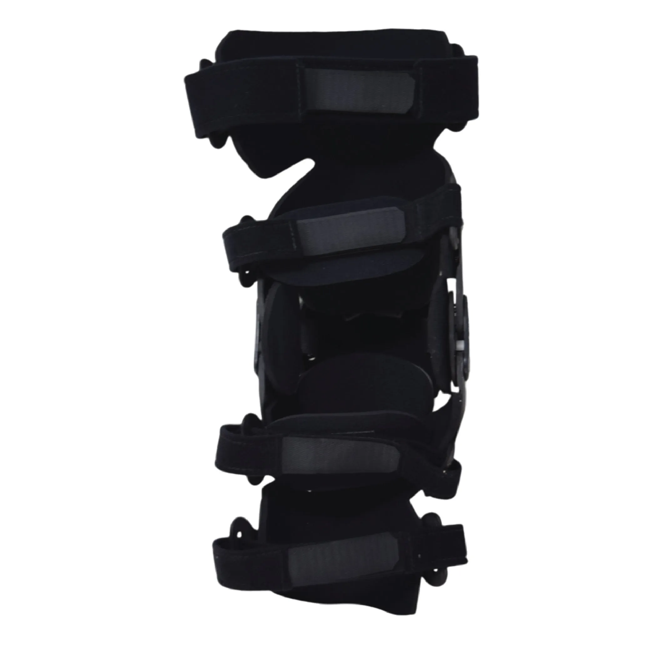 Asterisk Carbon Cell Pro - Advanced Knee Protector Brace (Right Only) for Motocross, Snowboarding, Wakeboarding, Off-Roading, Football, & More - Size Large