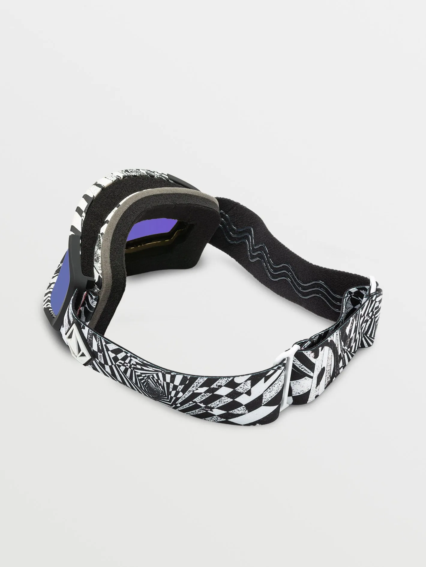 Attunga Youth Op Art Goggle (  Bonus Lens - Yellow) - PURPLE CHROME
