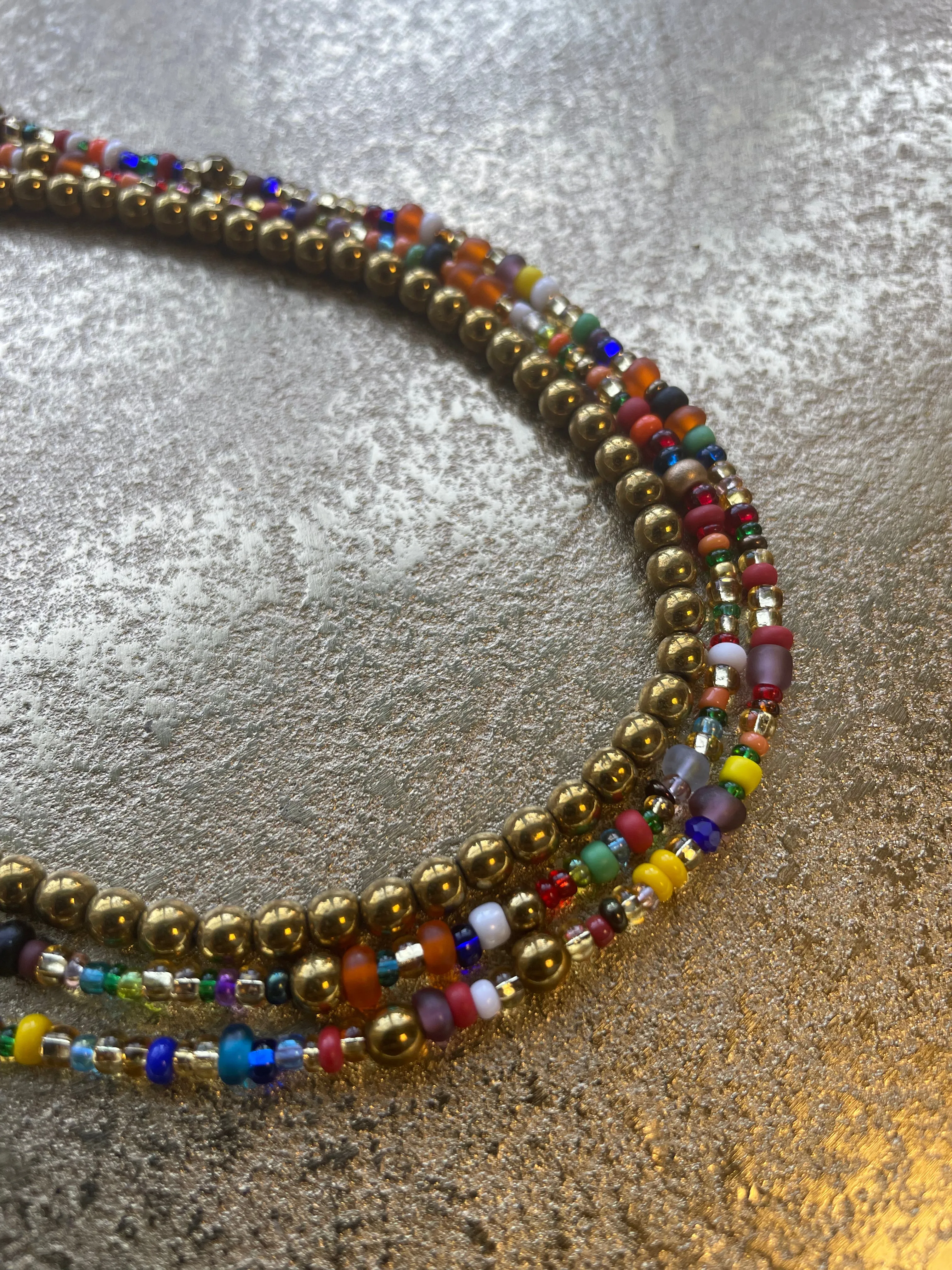 Aurum Pillars Anklet Set