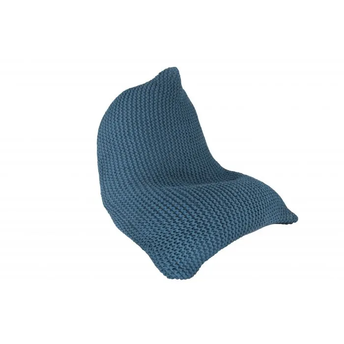 Ava Knitted Bean Bag TEAL