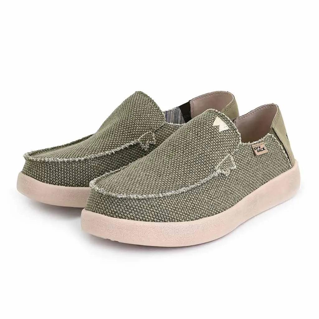 Barbeach Woven Canvas Sunkissed Khaki
