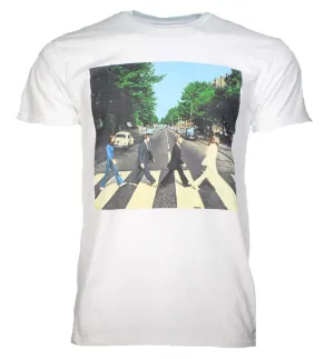 Beatles Abbey Road Walk White T-Shirt