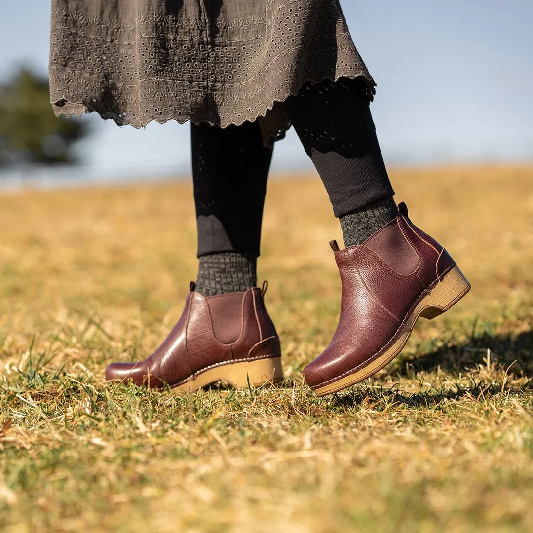 Becka | Oiled Pull Up | Cordovan