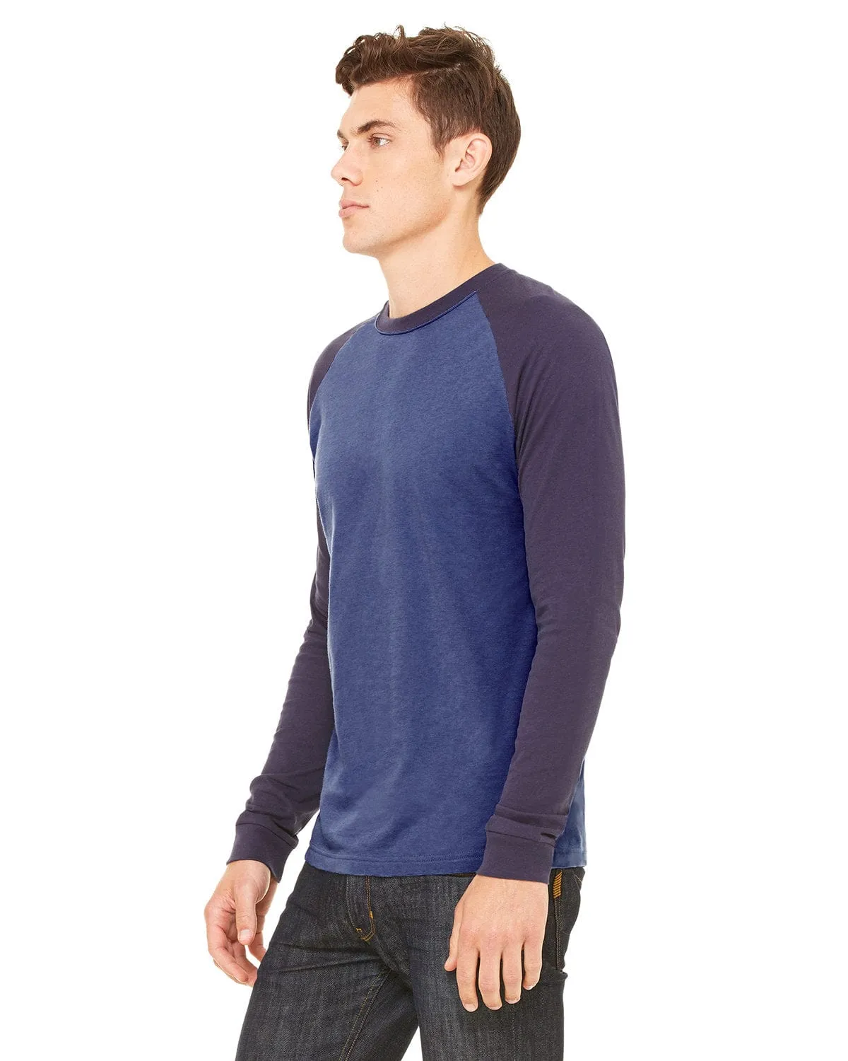 Bella Canvas Mens Baseball T-Shirt