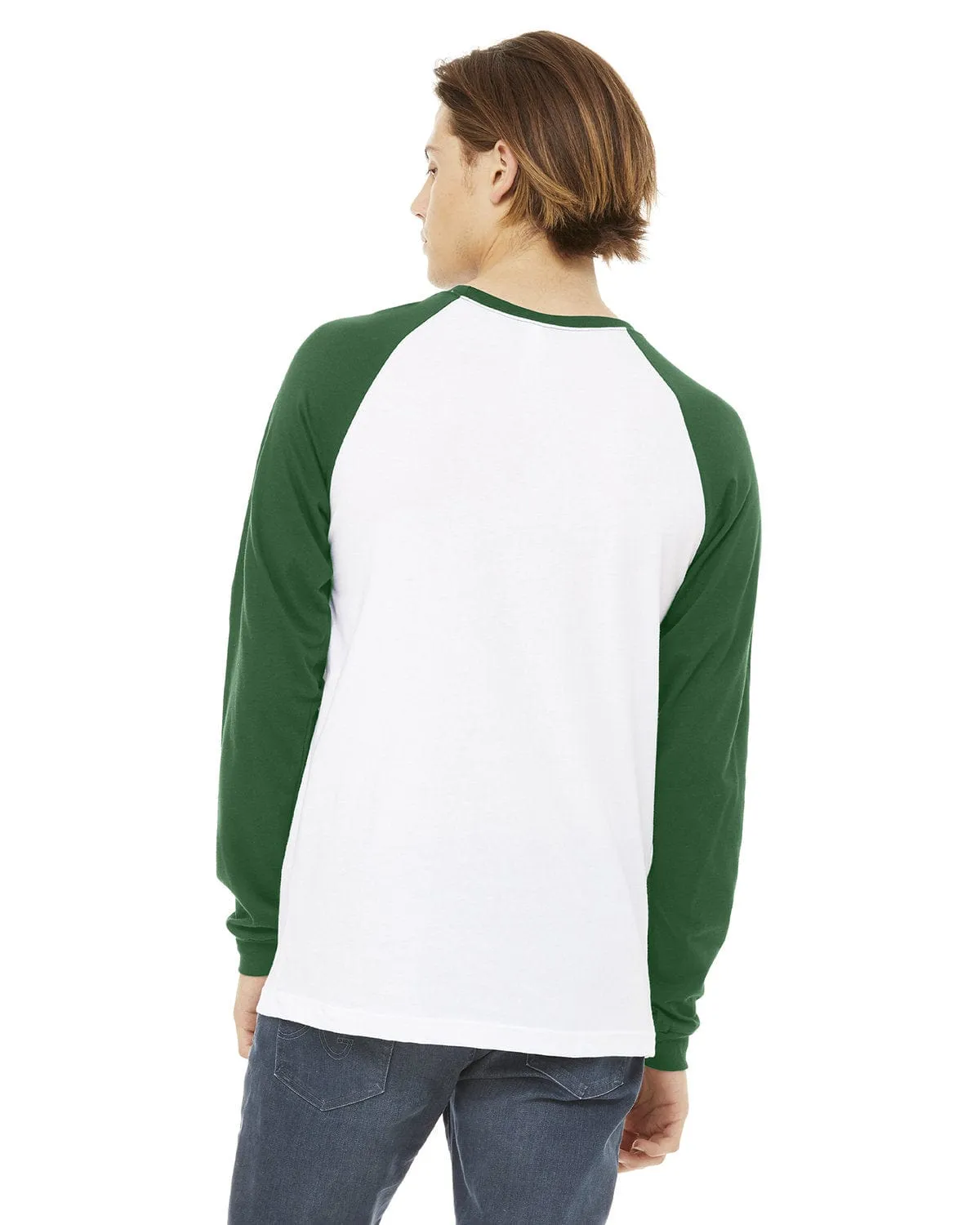 Bella Canvas Mens Baseball T-Shirt
