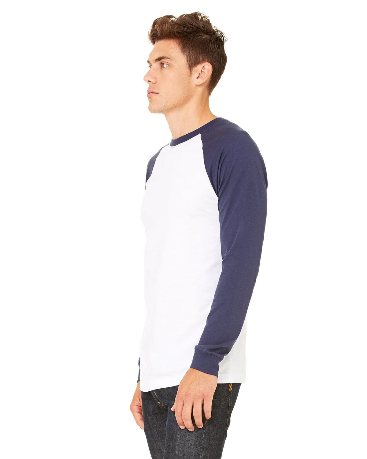 Bella Canvas Mens Baseball T-Shirt