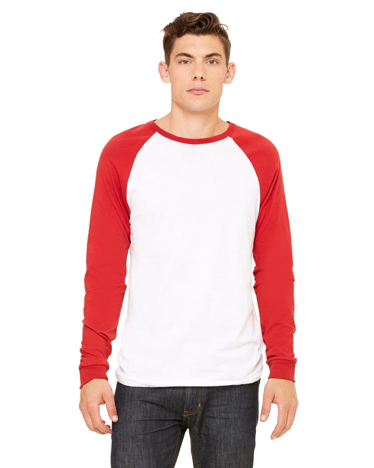 Bella Canvas Mens Baseball T-Shirt