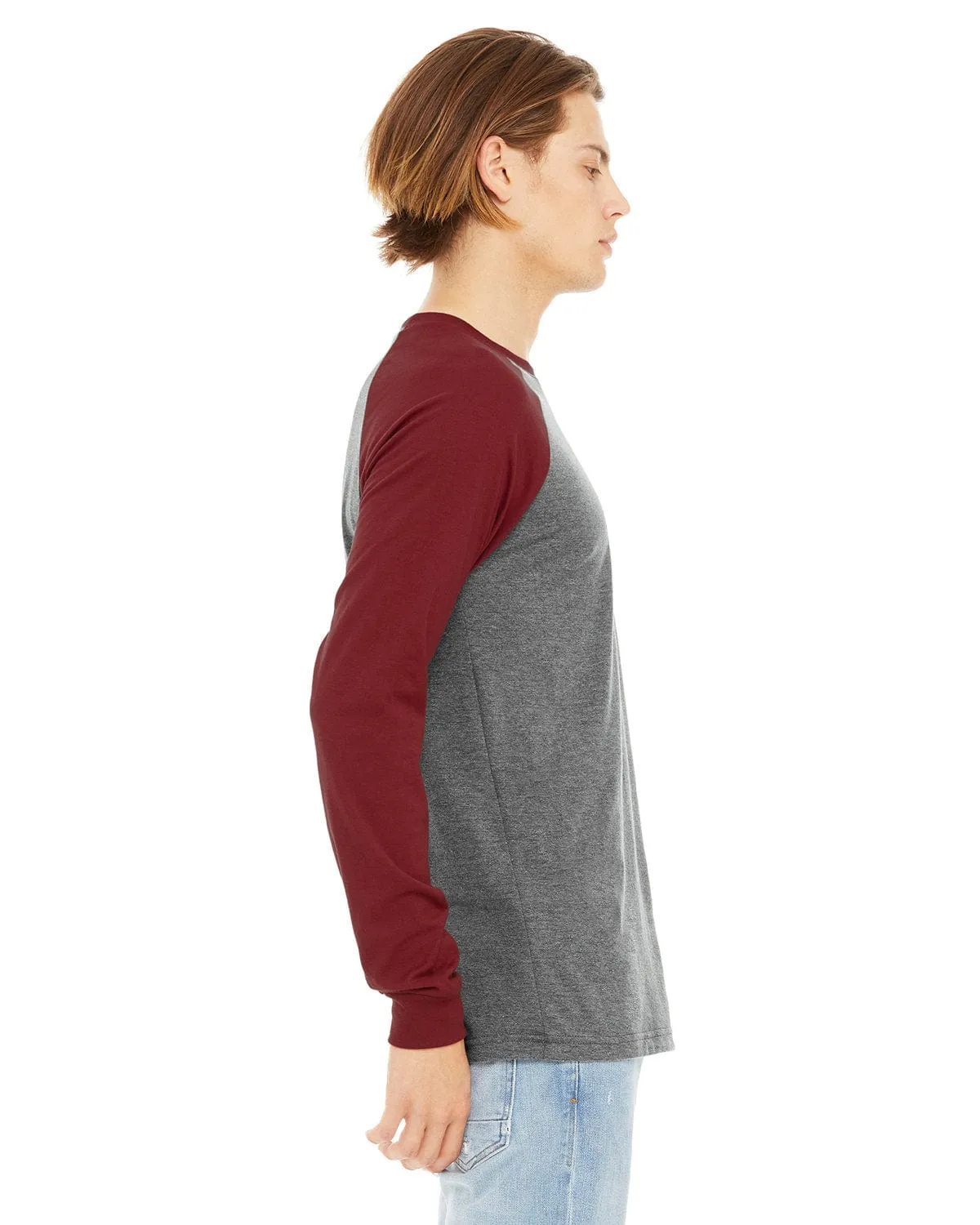 Bella Canvas Mens Baseball T-Shirt