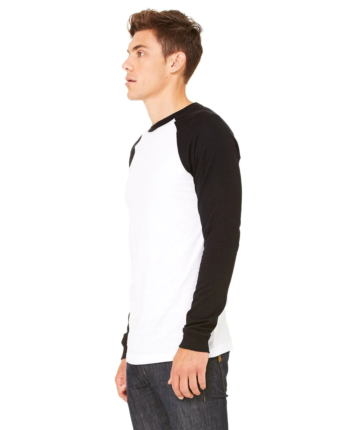 Bella Canvas Mens Baseball T-Shirt