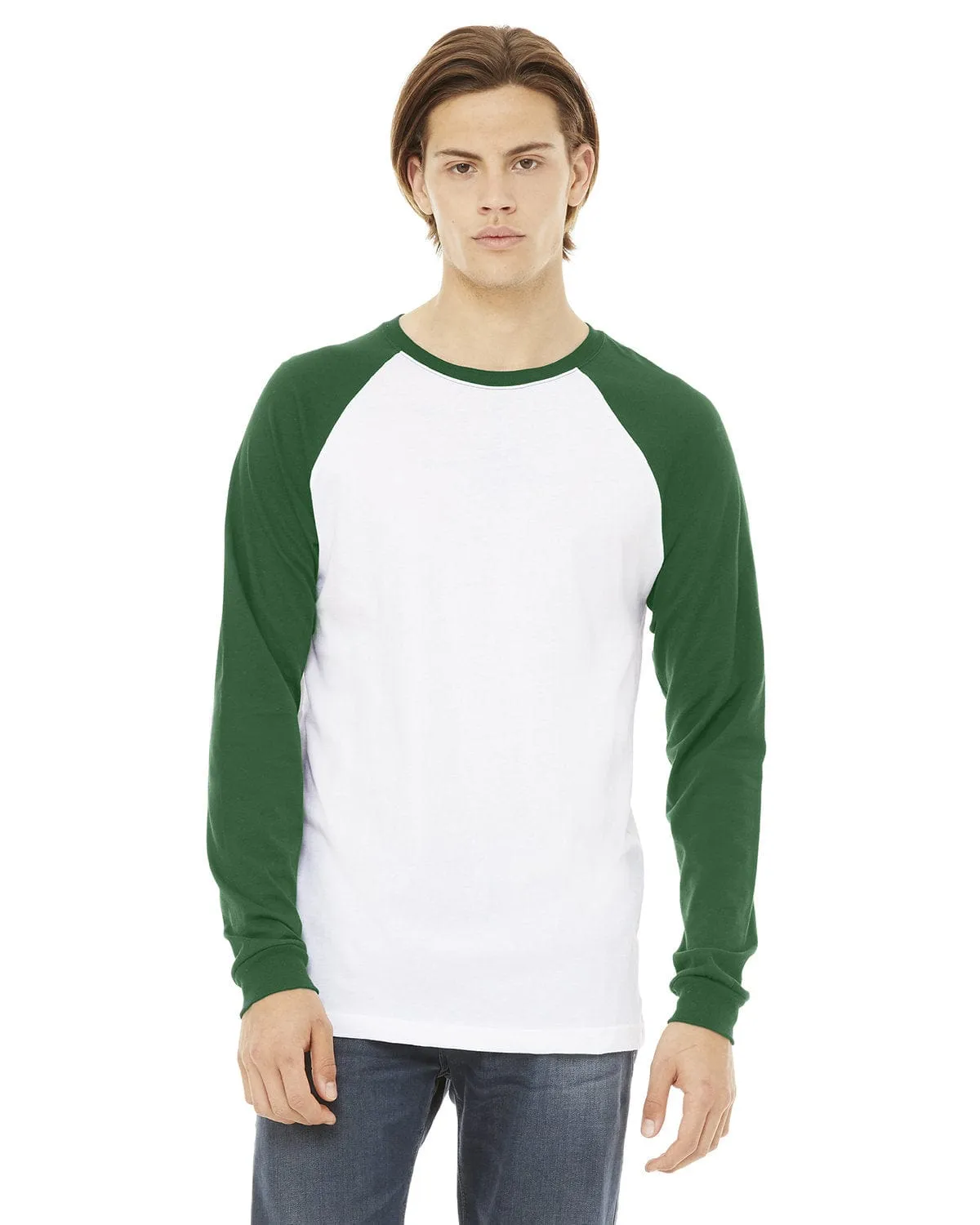 Bella Canvas Mens Baseball T-Shirt