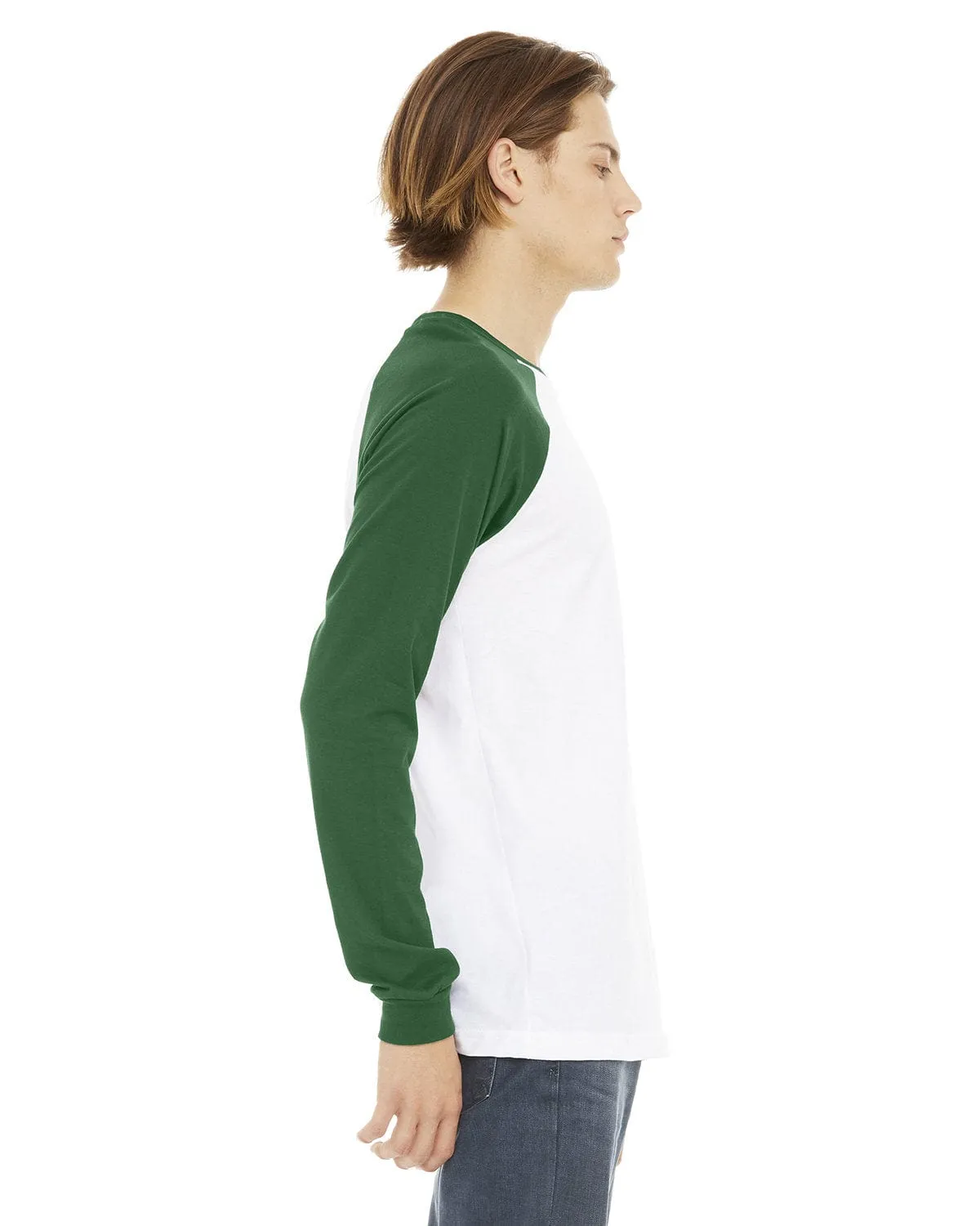 Bella Canvas Mens Baseball T-Shirt