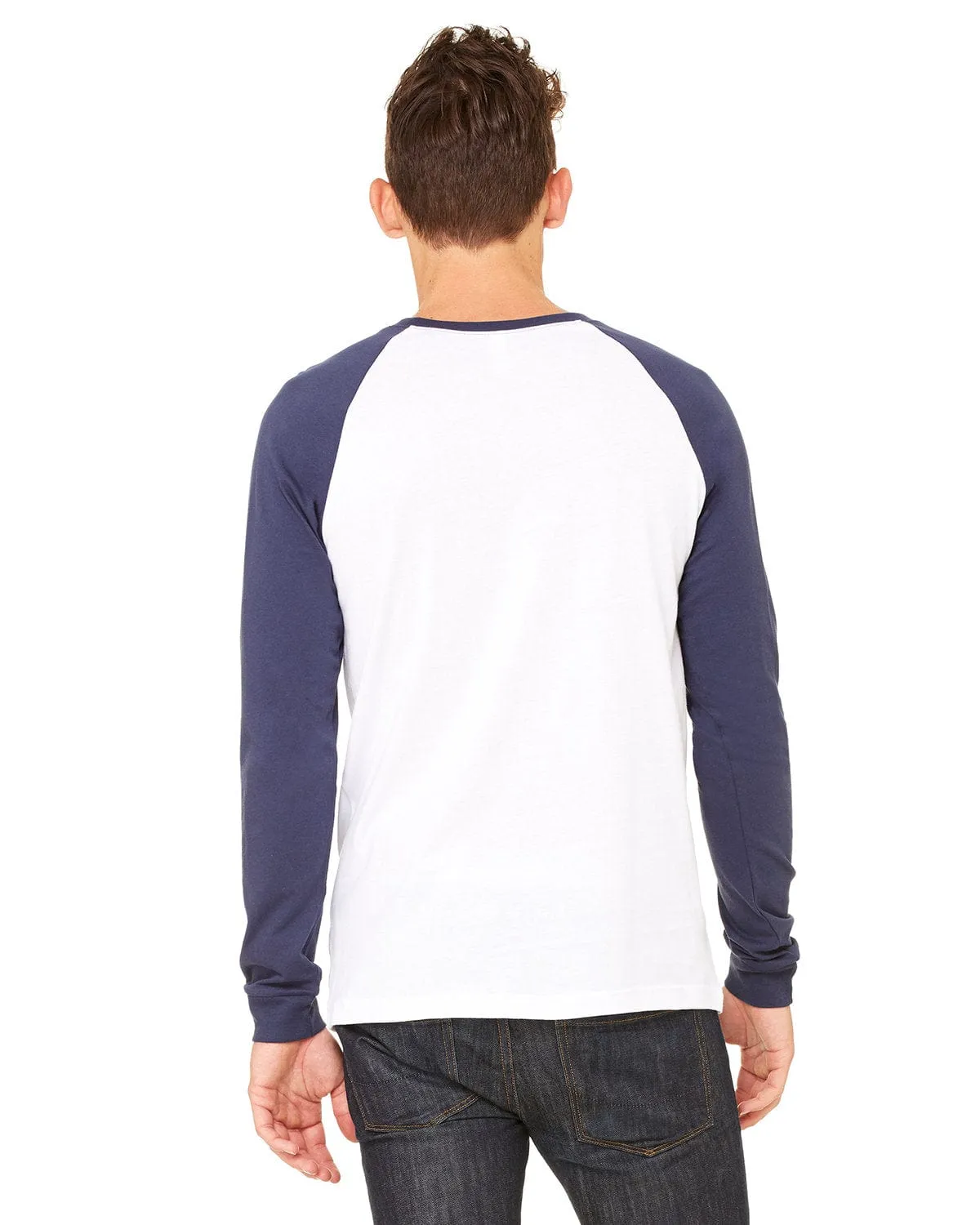 Bella Canvas Mens Baseball T-Shirt