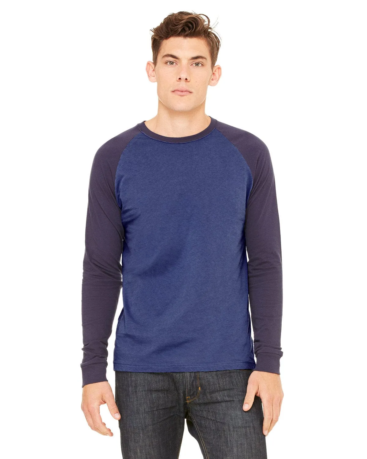 Bella Canvas Mens Baseball T-Shirt