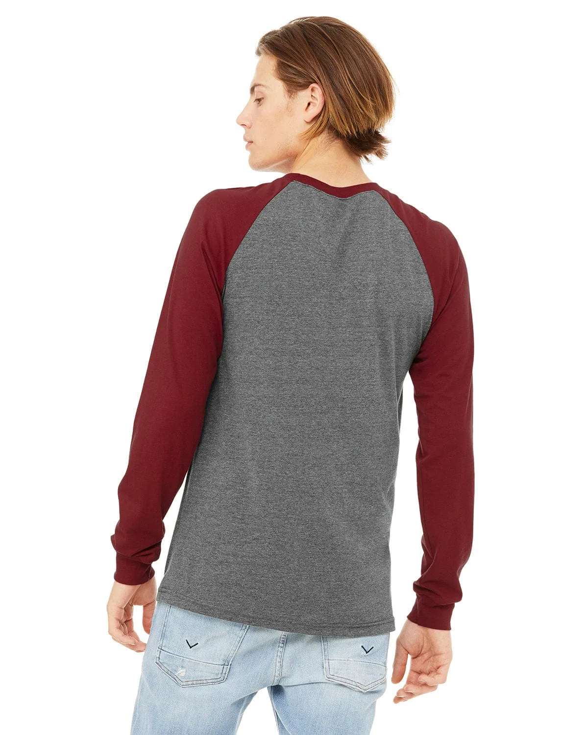 Bella Canvas Mens Baseball T-Shirt