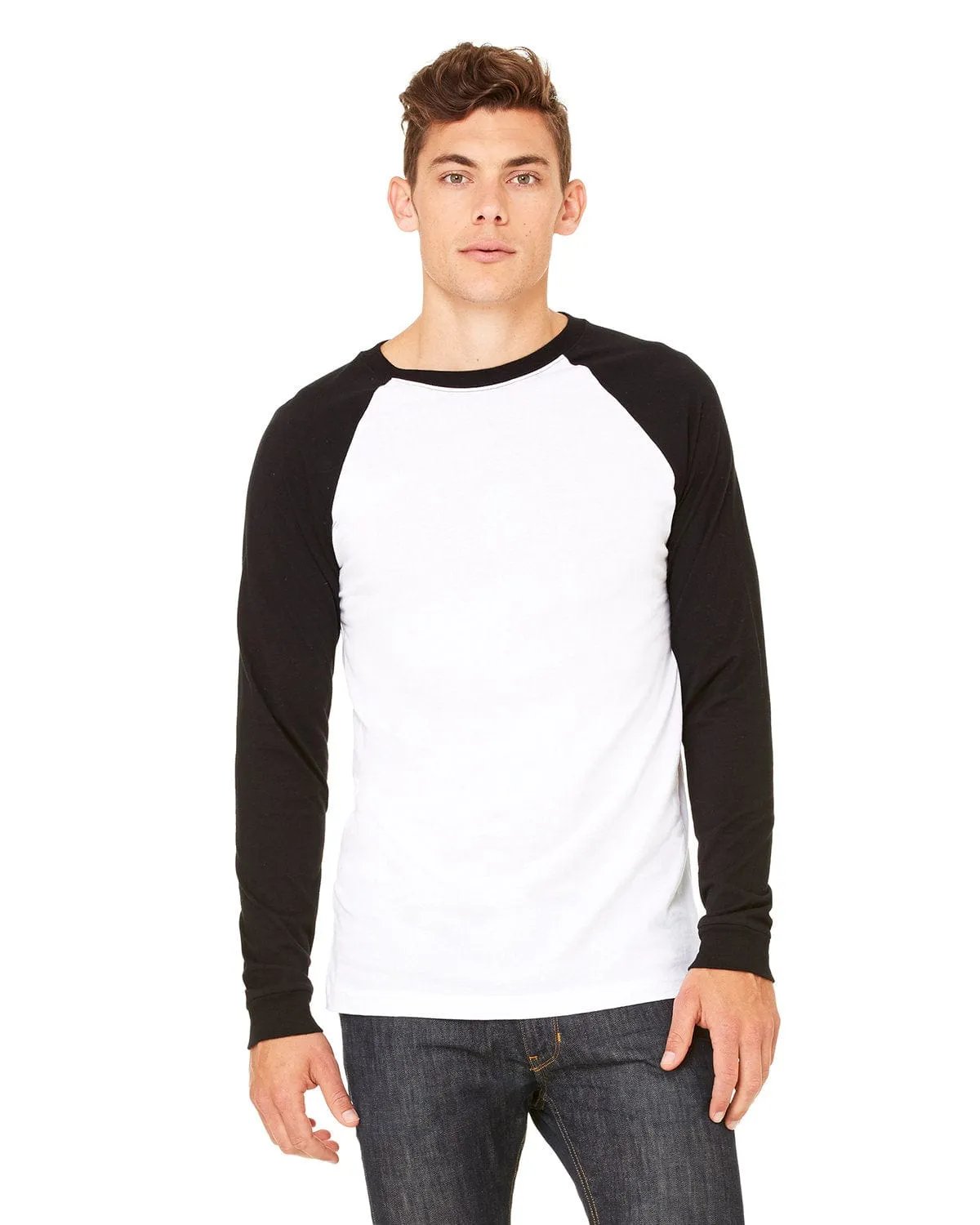 Bella Canvas Mens Baseball T-Shirt
