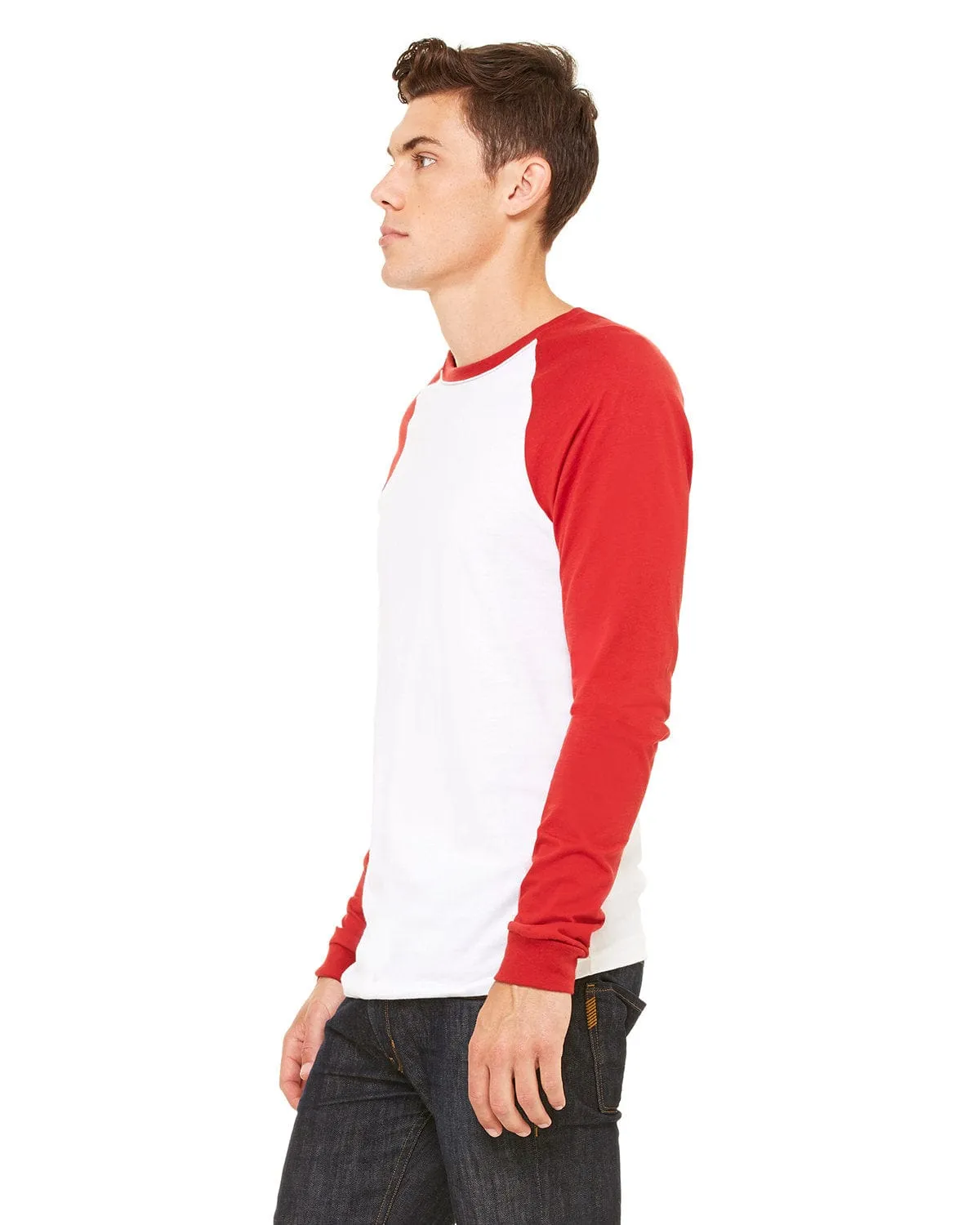 Bella Canvas Mens Baseball T-Shirt