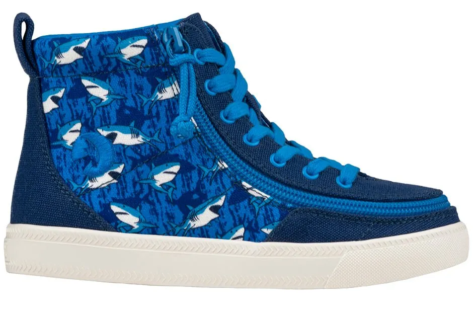 Blue Sharks BILLY Classic Lace High Tops