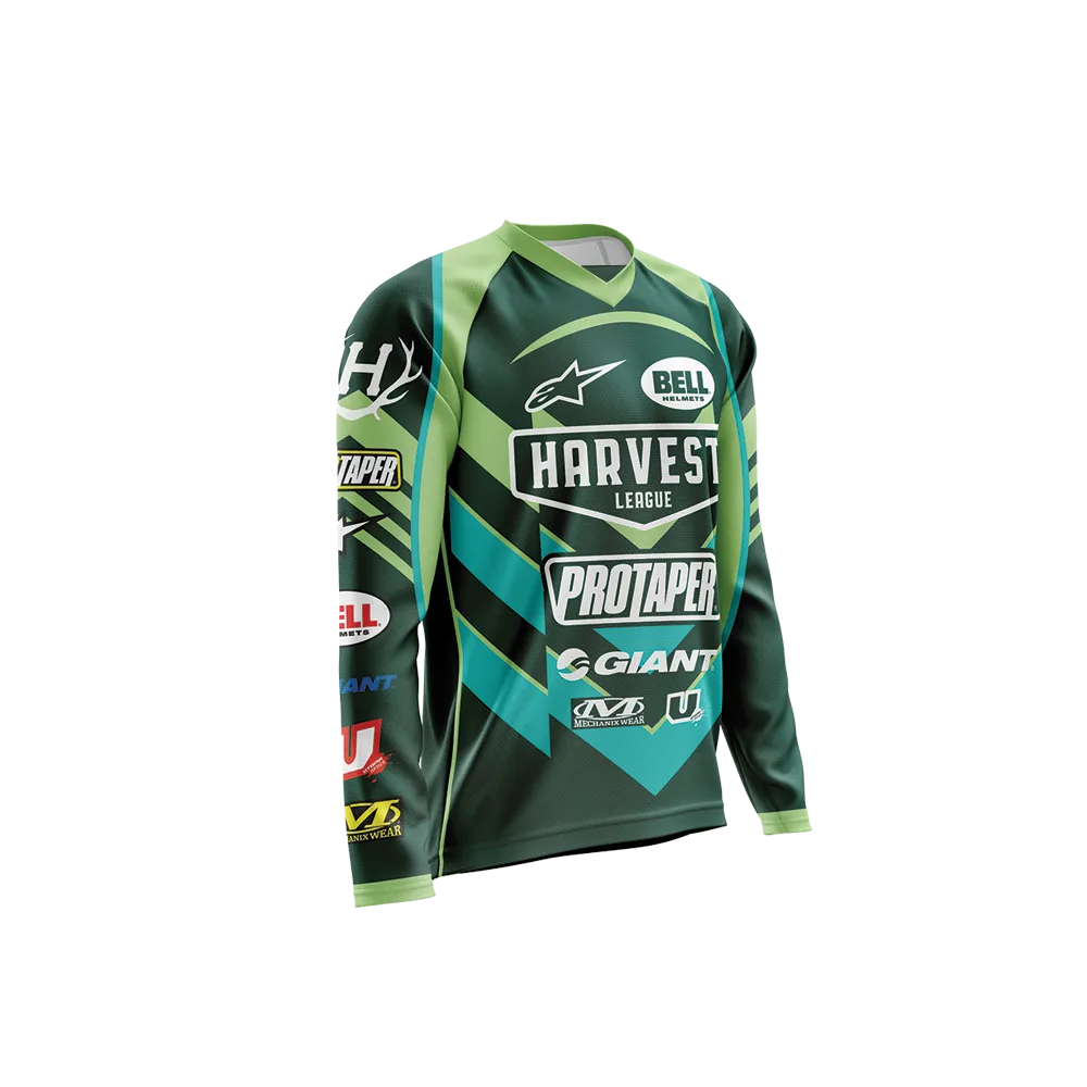 BMX LONG SLEEVE BIKE JERSEY