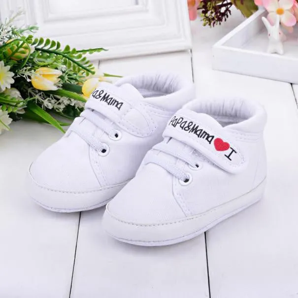 Boy & Girl Soft Sole Canvas Sneaker Toddler Shoes