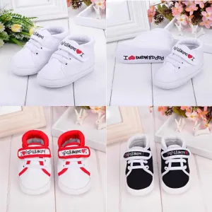 Boy & Girl Soft Sole Canvas Sneaker Toddler Shoes