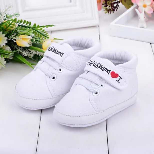 Boy & Girl Soft Sole Canvas Sneaker Toddler Shoes