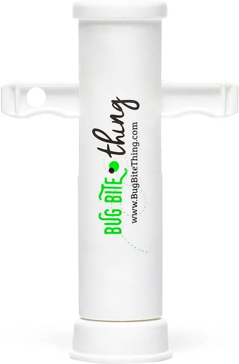 BUG BITE THING Suction Tool - Bug Bites and Bee/Wasp Stings, Natural Insect Bite Relief, Chemical Free - White/Single