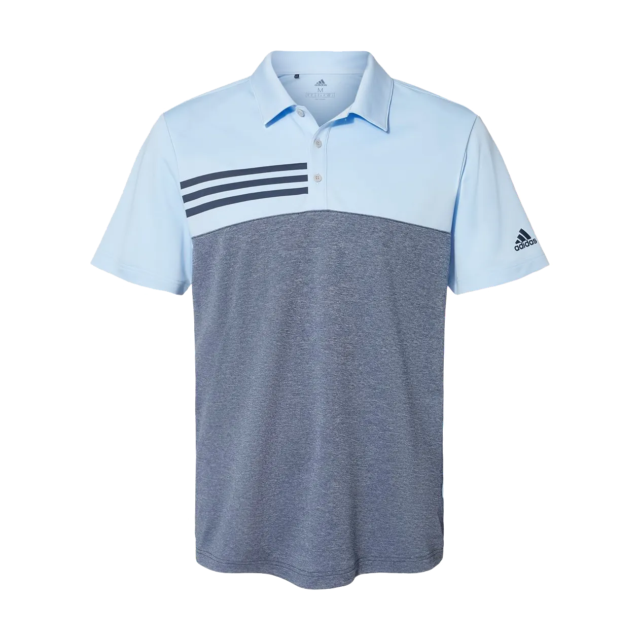 C2101 Mens Heathered Colorblock Sport Shirt