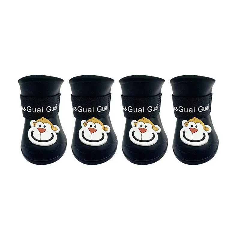 Cartoon Rain Boots for Pets