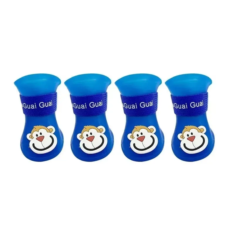 Cartoon Rain Boots for Pets