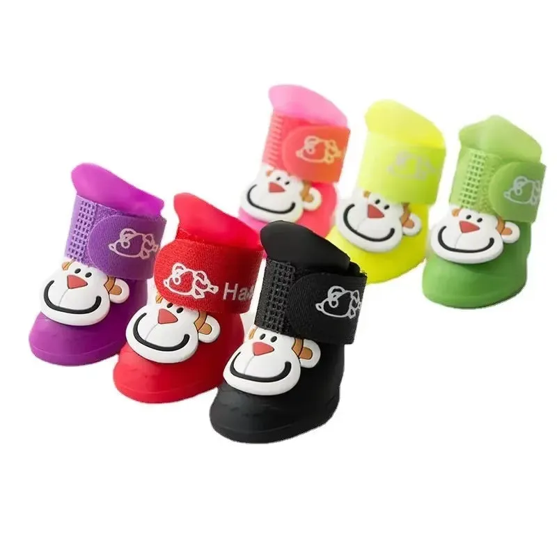 Cartoon Rain Boots for Pets