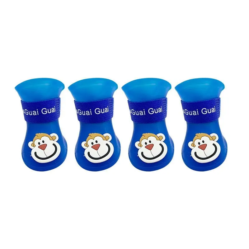 Cartoon Rain Boots for Pets