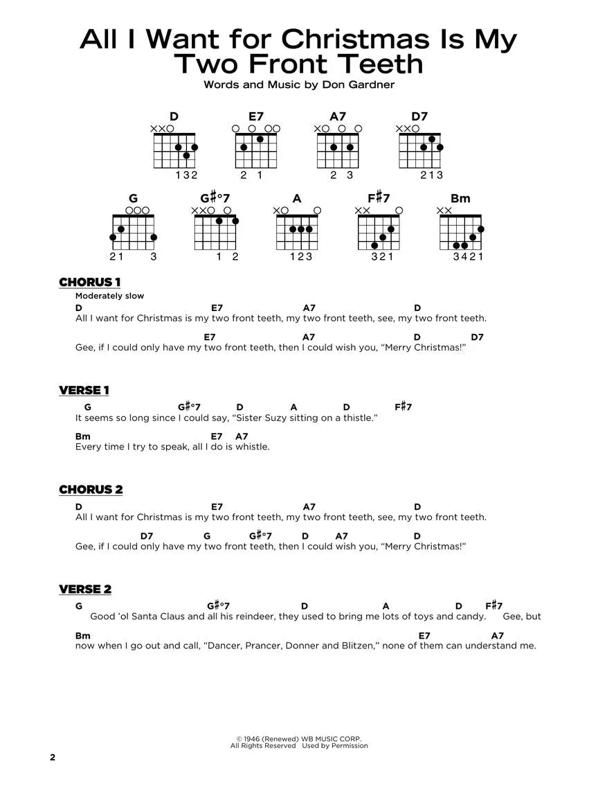 Christmas Songs - Really Easy Guitar