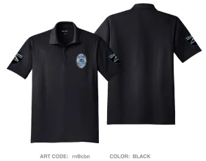 Columbia Protection Security Services Hi-Tech Performance Men's SS Polo - rnBcbn