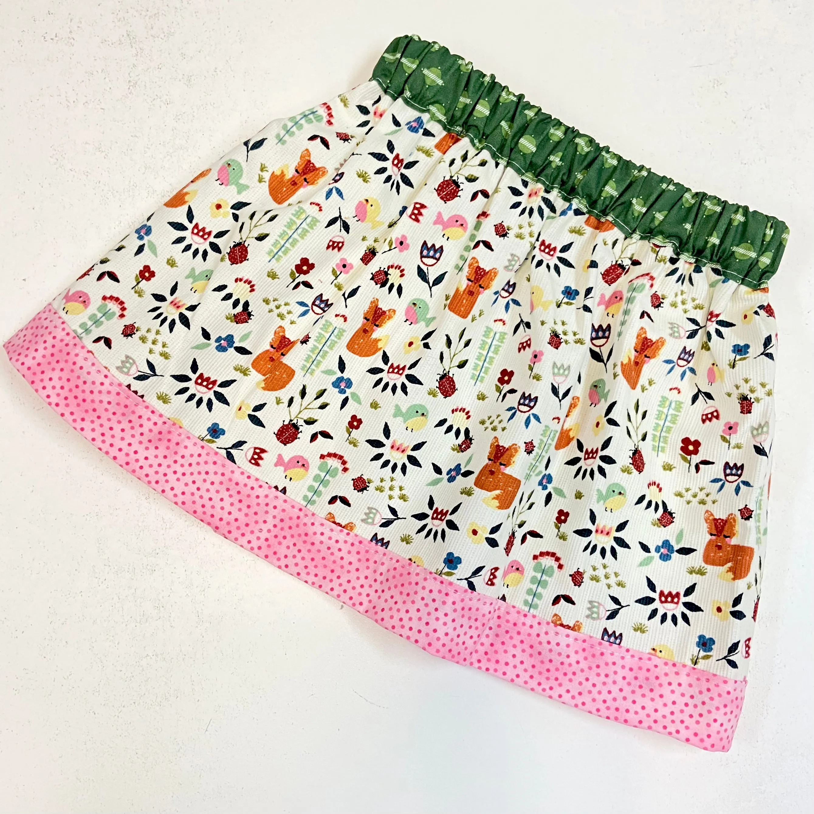 Cord Skirt - SNOW FOREST