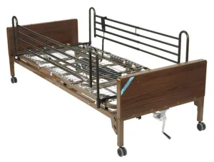 Delta Ultra Light Semi Electric Hospital Bed with Full Rails - 1 Each
