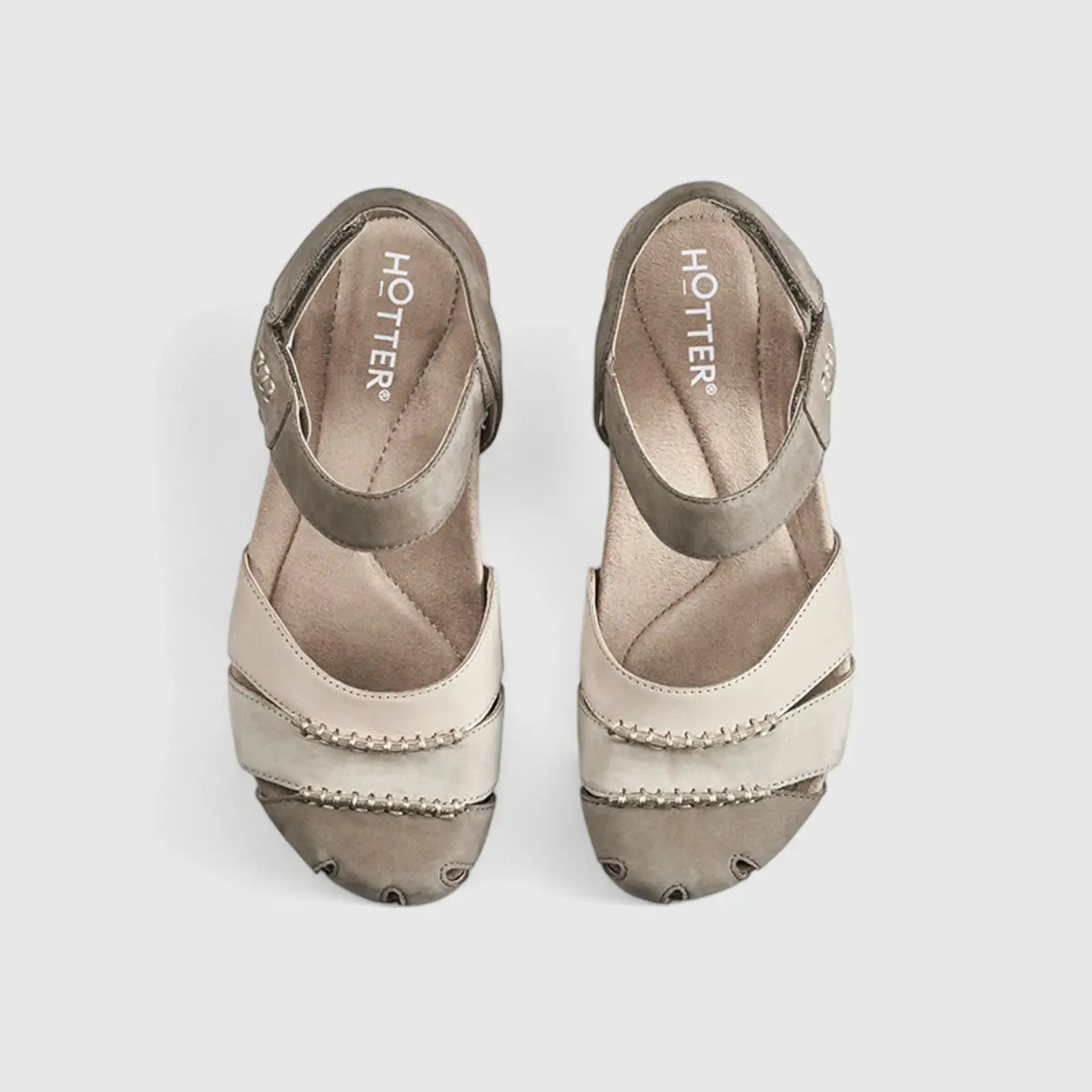 Denali Comfort Leather Fisherman Sandal Mink Multi