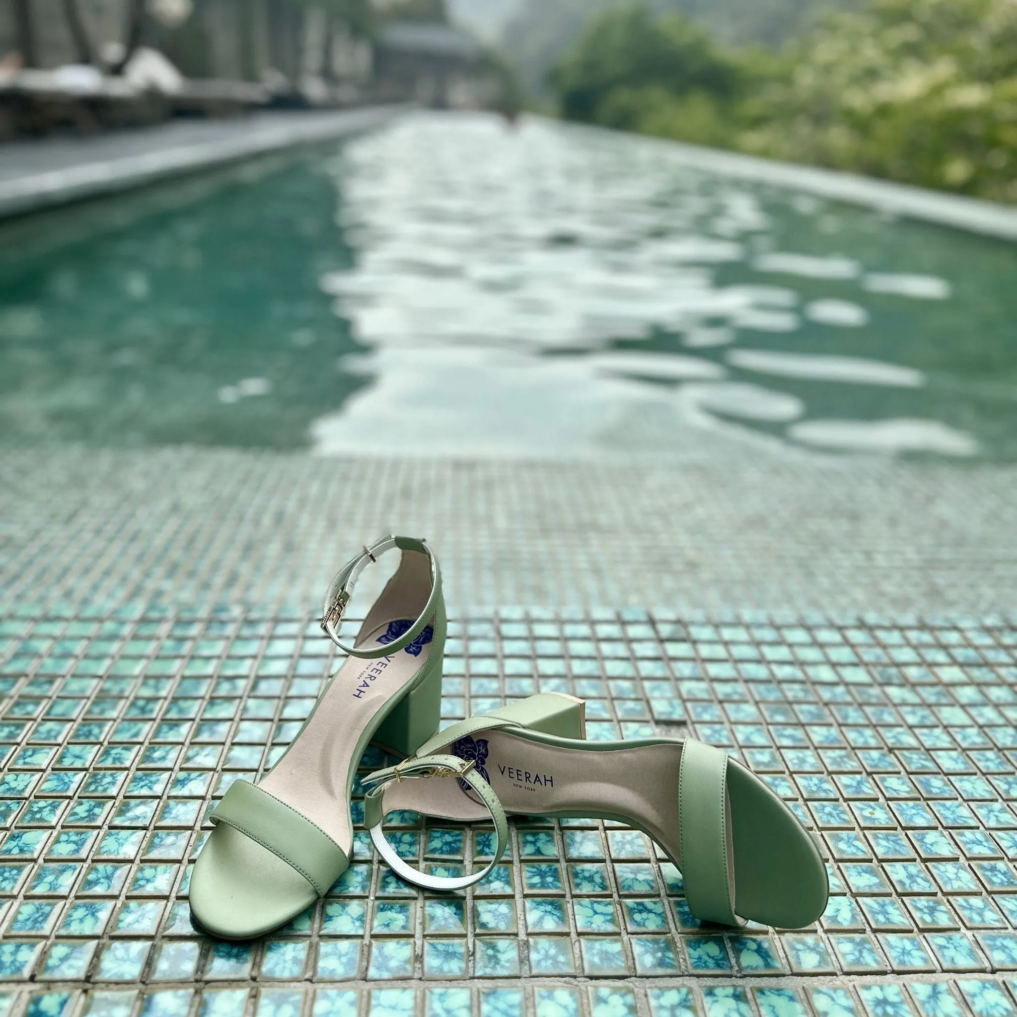 DIAN BLOCK HEEL SANDAL