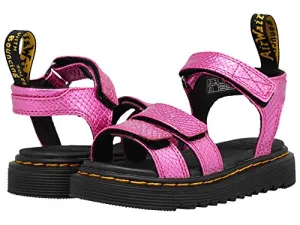 Dr. Martens Klaire (Little Kid/Big Kid) Pink 1 UK (US 2 Little Kid) M