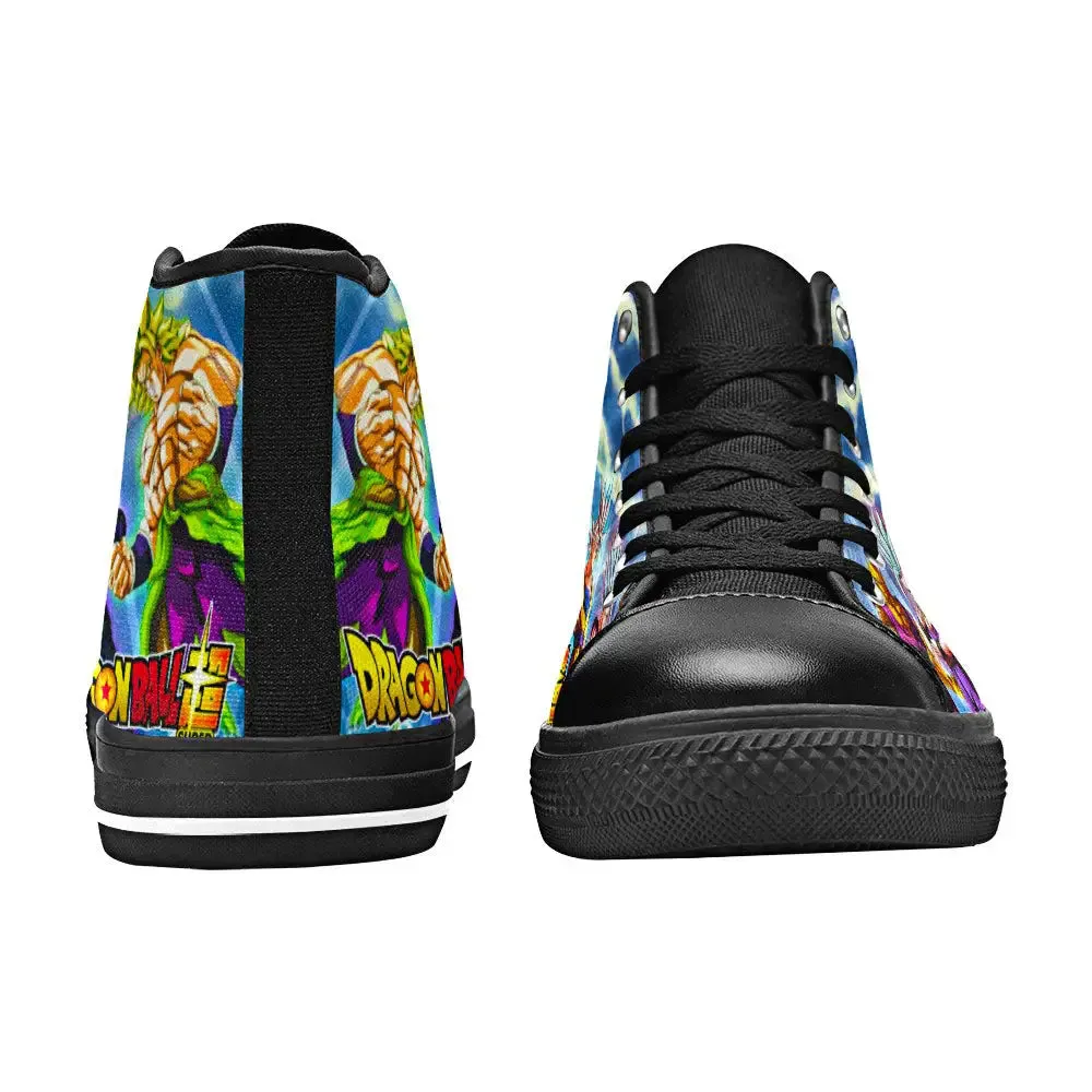 Dragon Ball Super Shoes High Top Sneakers for Kids and Adults