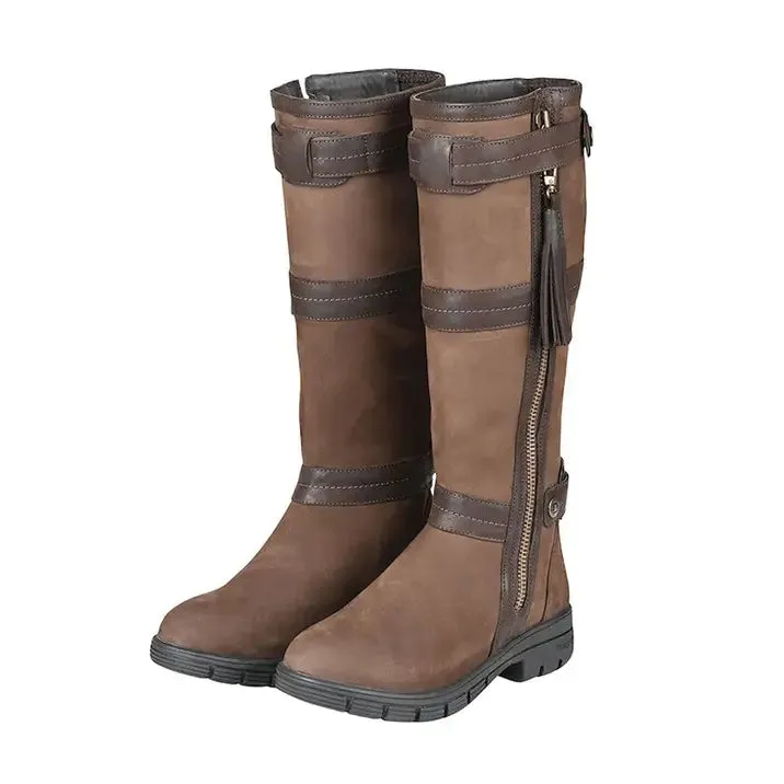 Dublin ERNE Tall Country Boots - CHOCOLATE
