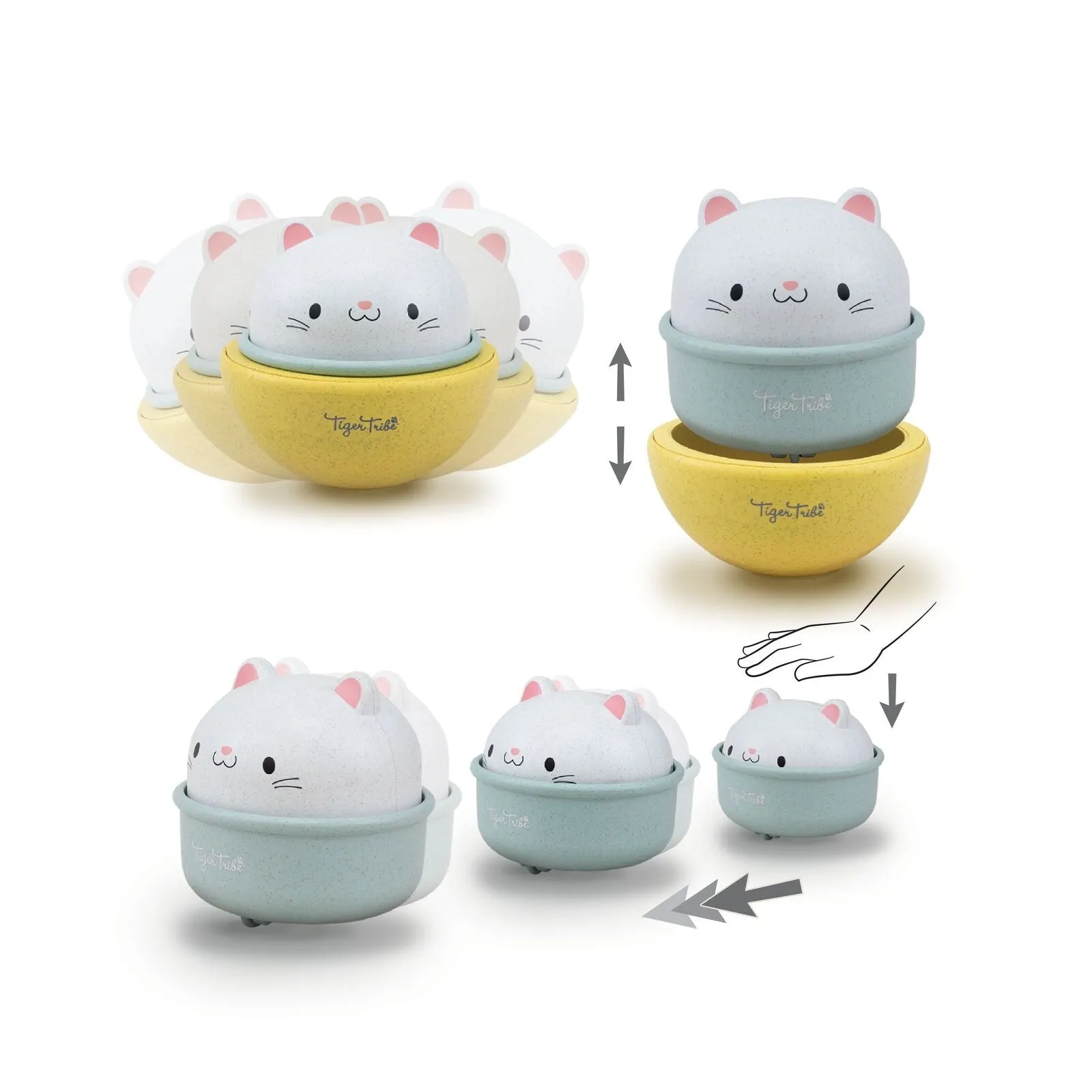 Eco Rocking Rollers - Cat - 18M 